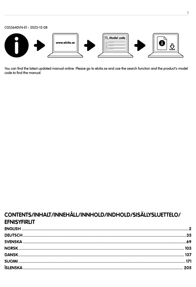 elvita CGS3640VN-E1 User manual