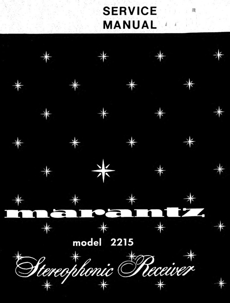 Marantz 2215 Service manual