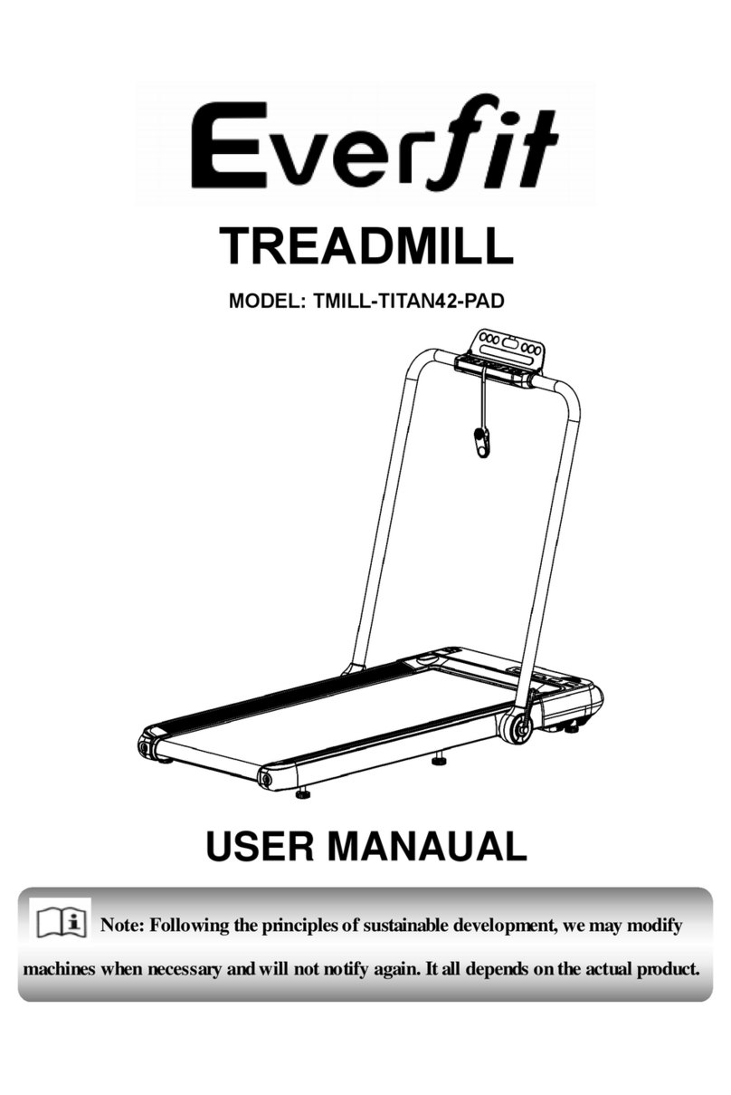 Everfit TMILL-TITAN42-PAD User manual Everfit TMILL-TITAN42-PAD User manual