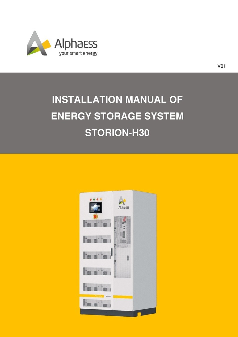 Alpha ESS STORION-H30 installation manual