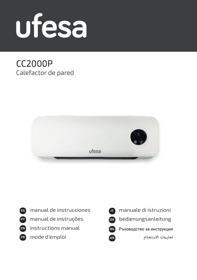 UFESA CC2000P User manual