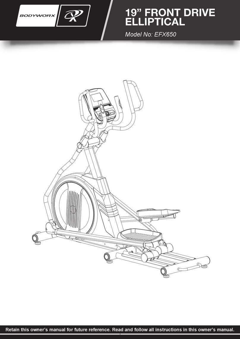 Bodyworx EFX650 User manual