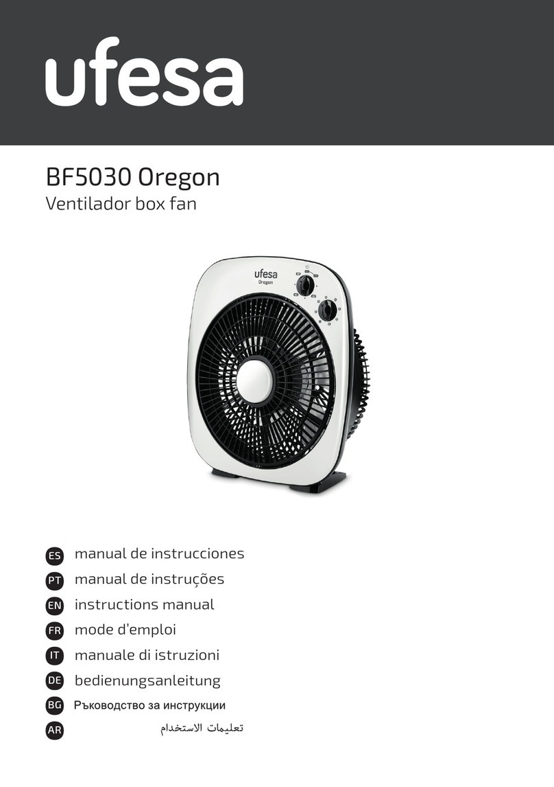 UFESA Oregon instruction manual