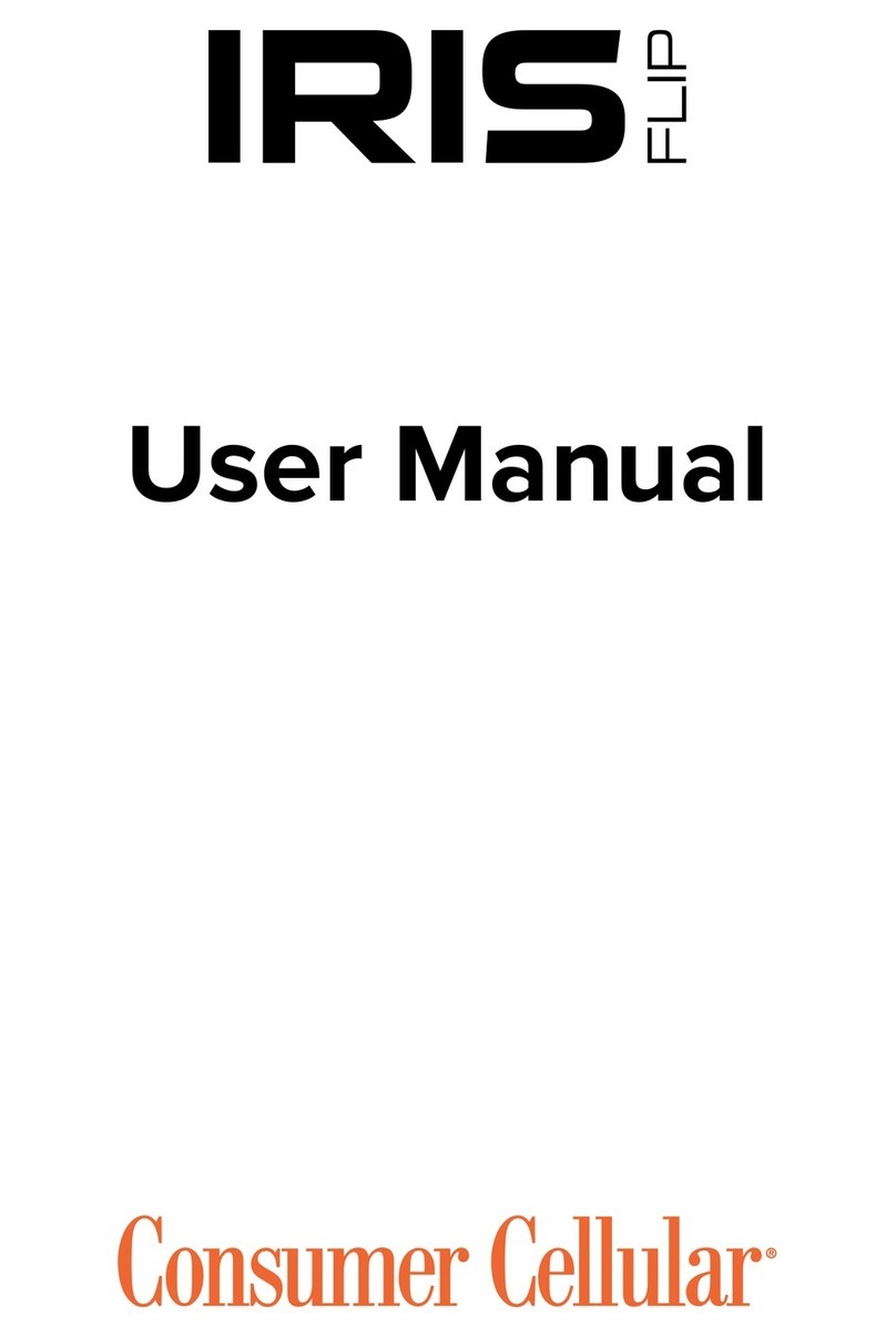 Consumer Cellular Iris Flip User manual