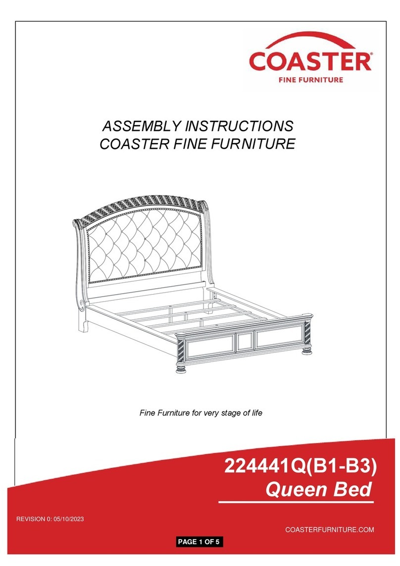 Coaster 224441Q B1 Assembly instructions