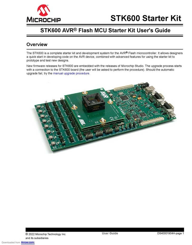 Microchip Technology STK600 User manual