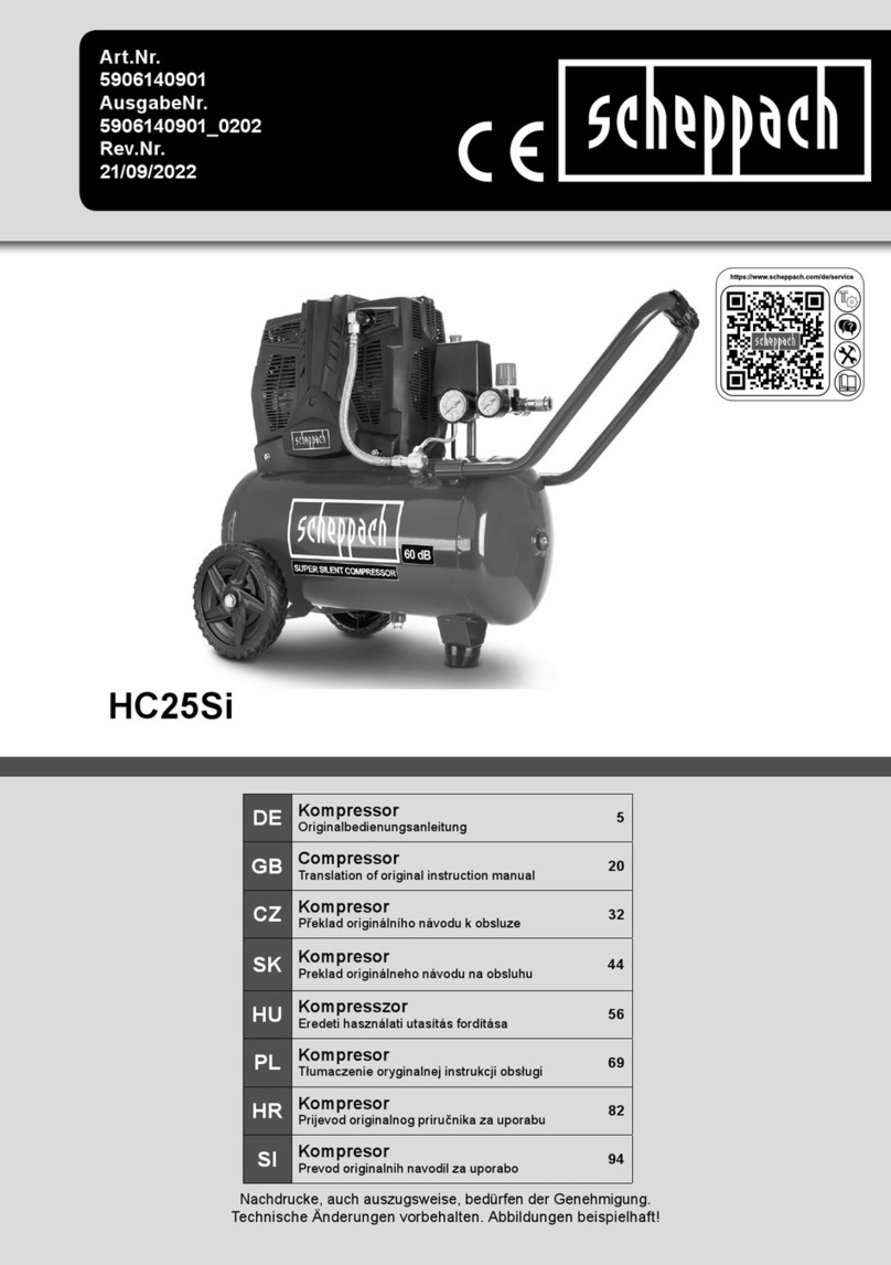 Scheppach HC25Si Instructions for use