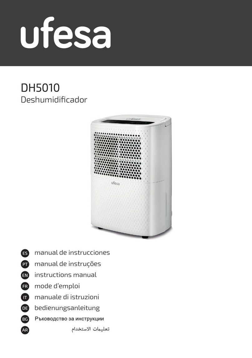 UFESA DH5010 instruction manual