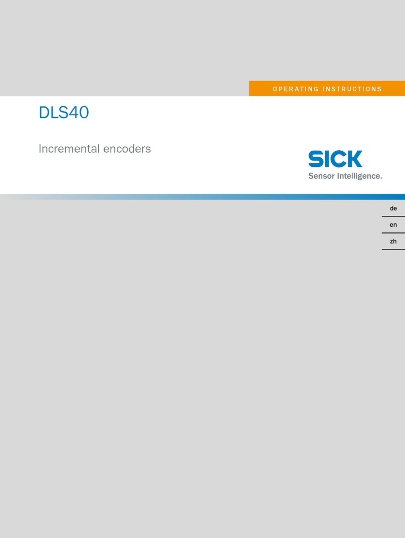 SICK DLS40 operating instructions