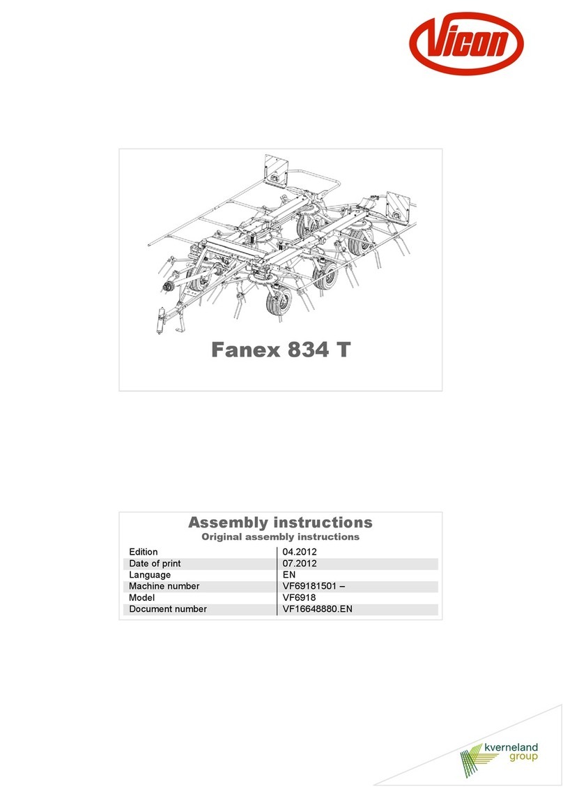 Vicon Fanex 834 T User manual Vicon Fanex 834 T User manual