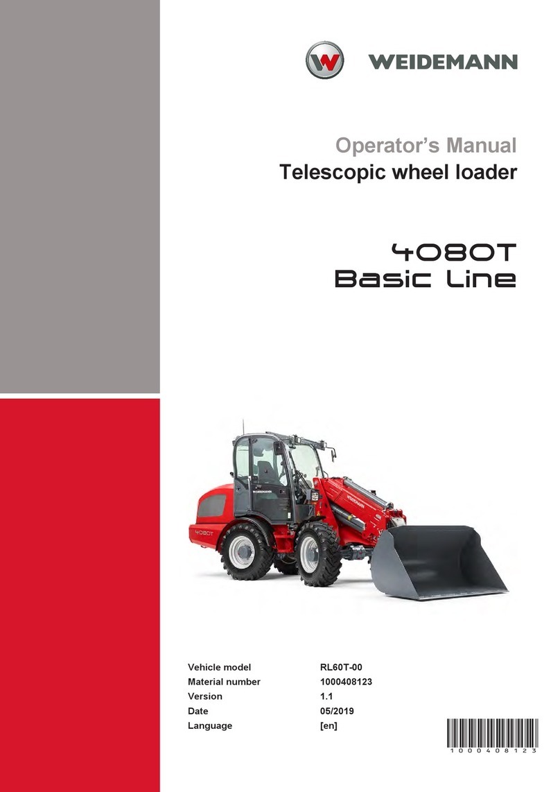 Weidemann Basic line 4080T User manual