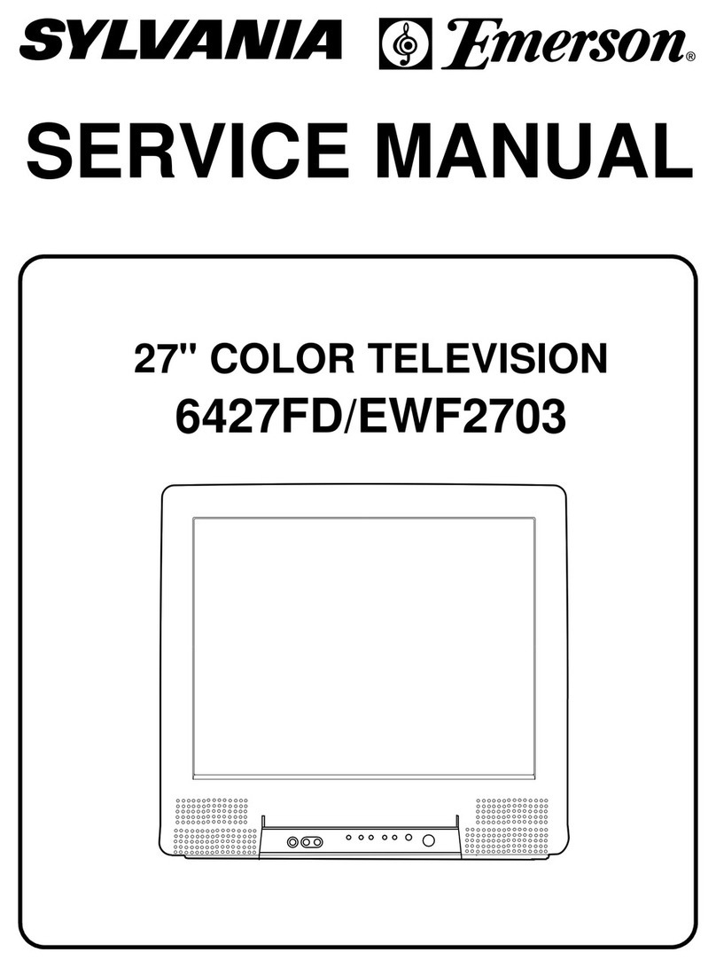 Sylvania Emerson 6427FD/EWF2703 Service manual