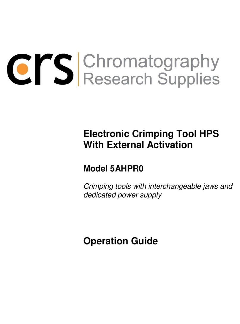 CRS 5AHPR0 Operation guide CRS 5AHPR0 Operation guide