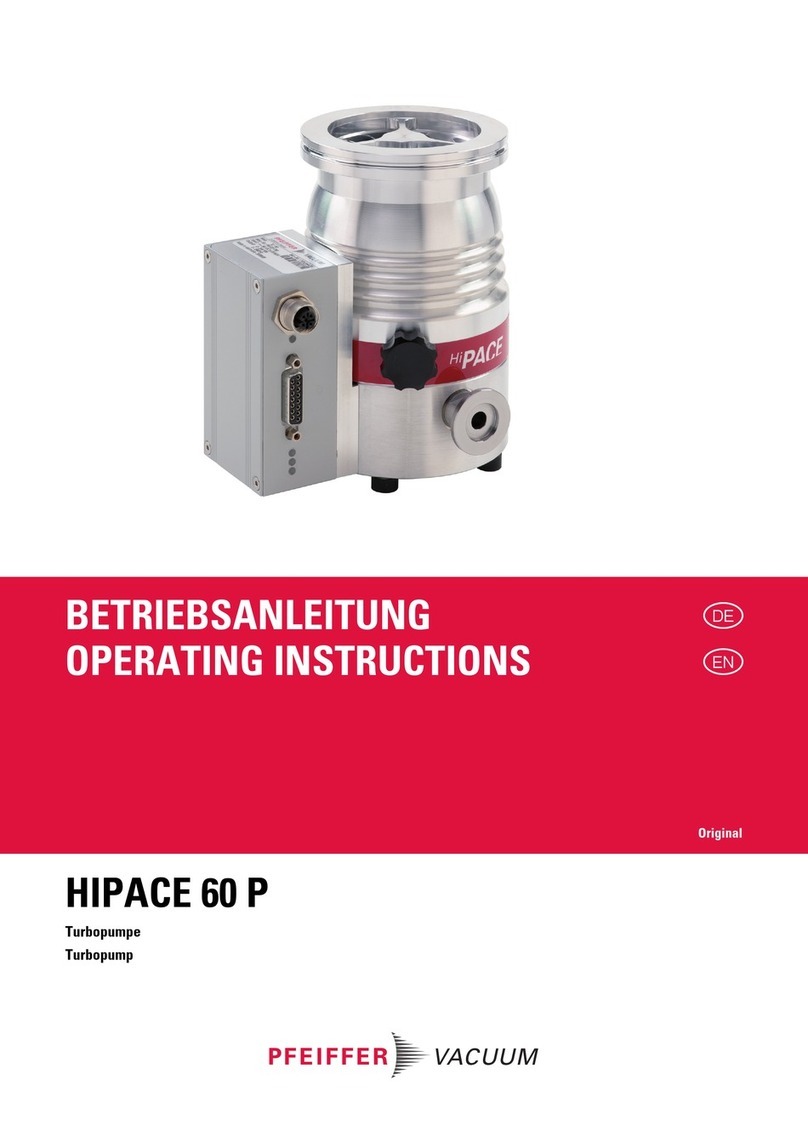 Pfeiffer Vacuum HiPace 60 P operating instructions Pfeiffer Vacuum HiPace 60 P operating instructions