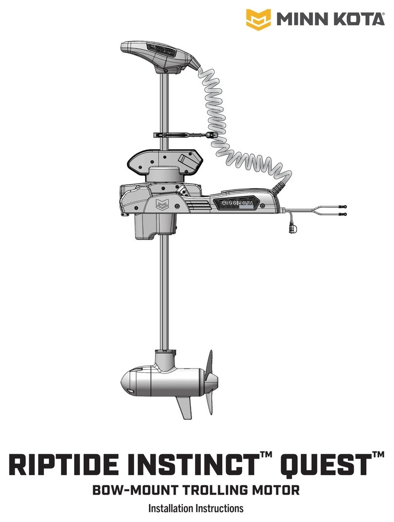MINN KOTA RIPTIDE INSTINCT QUEST installation instructions MINN KOTA RIPTIDE INSTINCT QUEST installation instructions