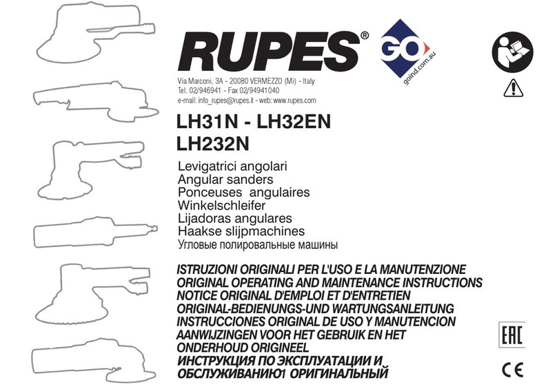 Rupes LH31N Manual