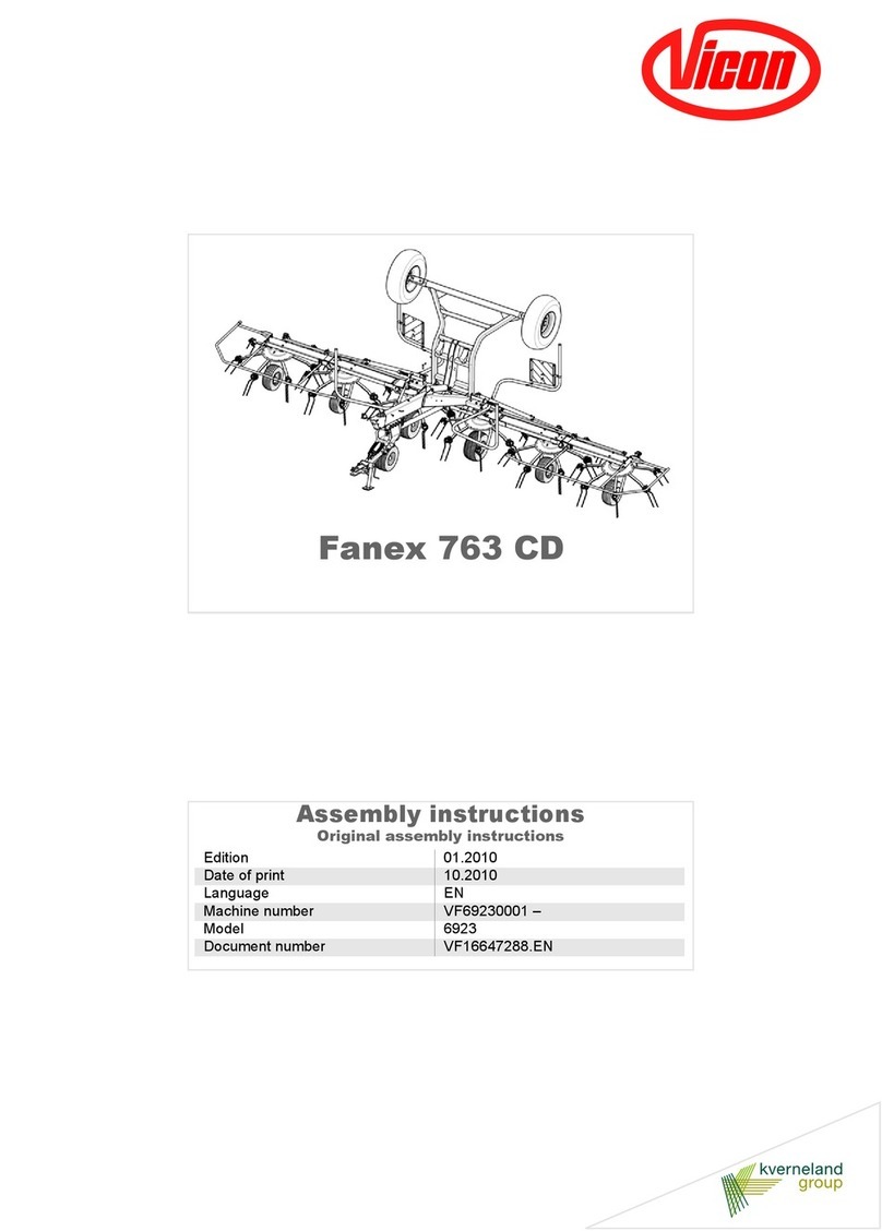 Vicon Fanex 763 CD User manual Vicon Fanex 763 CD User manual