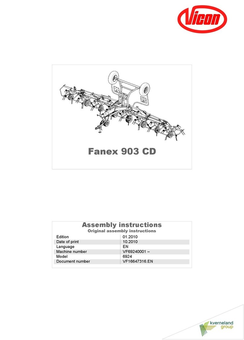 Vicon Fanex 903 CD User manual Vicon Fanex 903 CD User manual