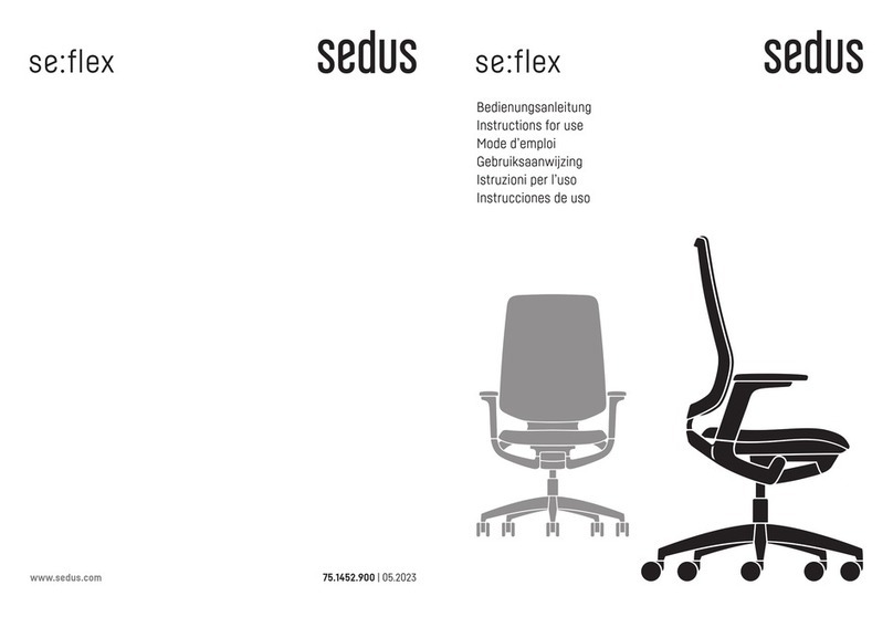 Sedus se:flex Instructions for use