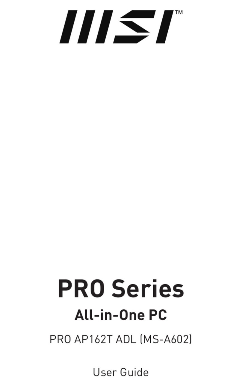 MSI PRO AP162T ADL User manual