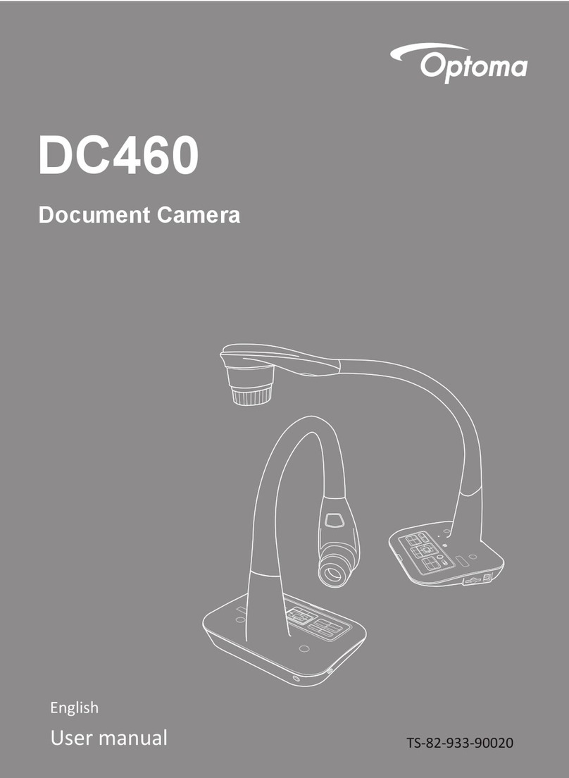 Optoma DC460 User manual