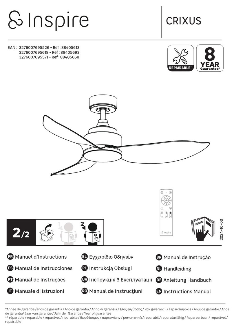 Inspire CRIXUS instruction manual