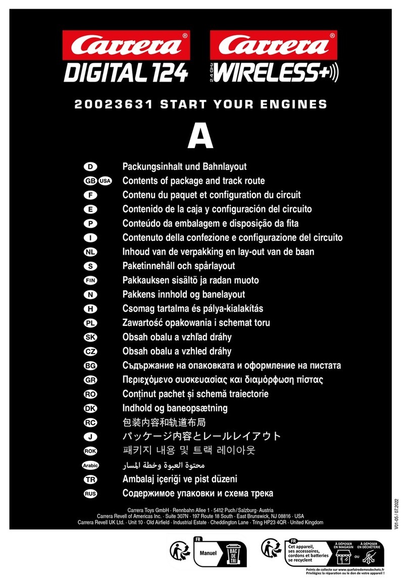 Carrera 20023631 User manual Carrera 20023631 User manual