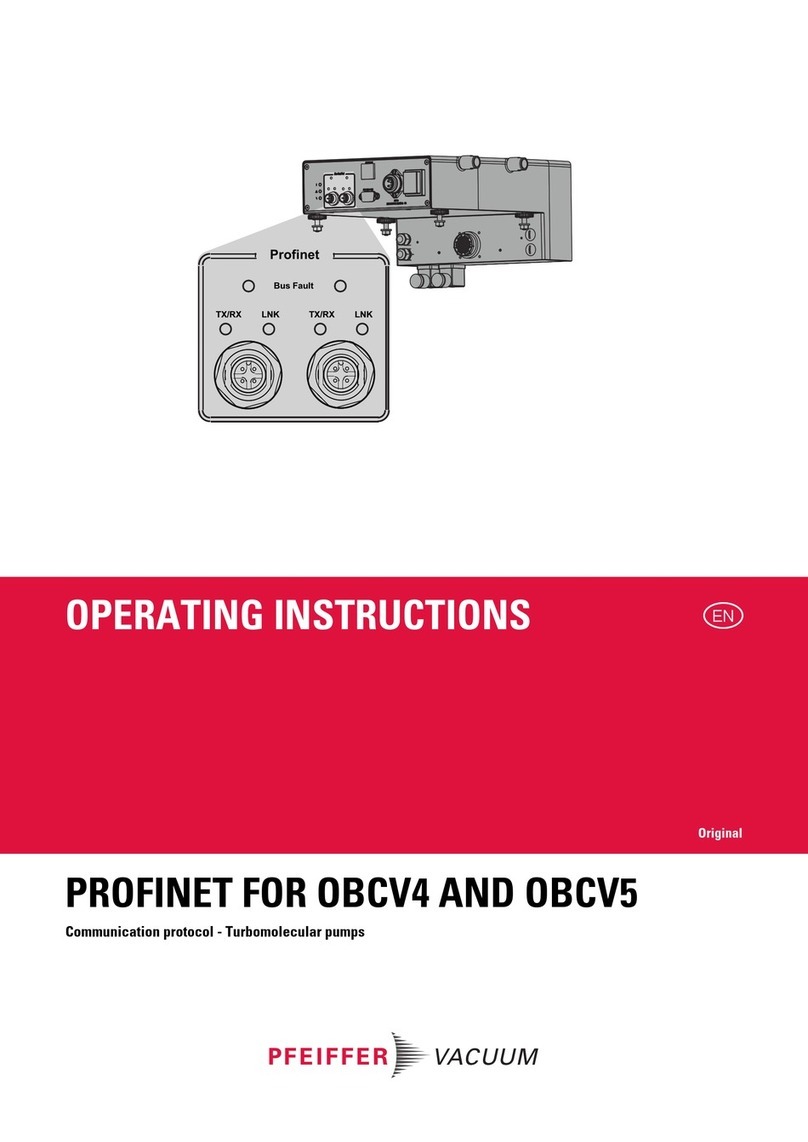 Pfeiffer Vacuum OBC V4 operating instructions