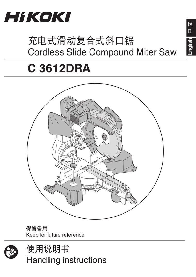 HIKOKI C 3612DRA User manual HIKOKI C 3612DRA User manual