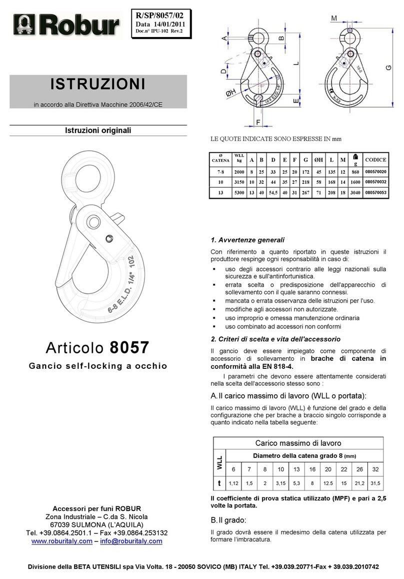 Robur 8057 instructions