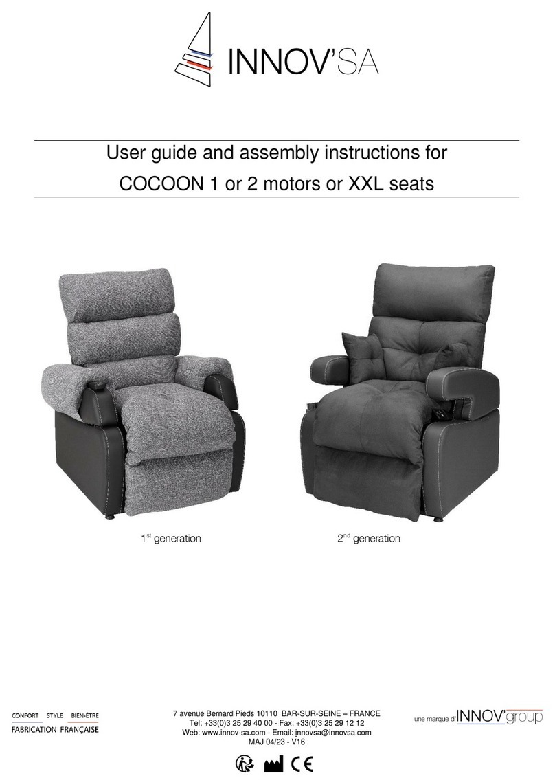 Innov'SA COCOON User guide and assembly instructions