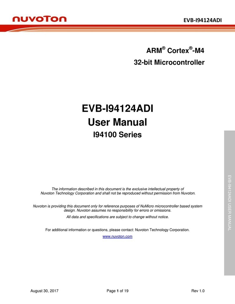 Nuvoton I94100 Series User manual Nuvoton I94100 Series User manual