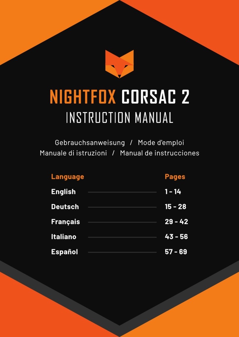 Nightfox CORSAC 2 User manual