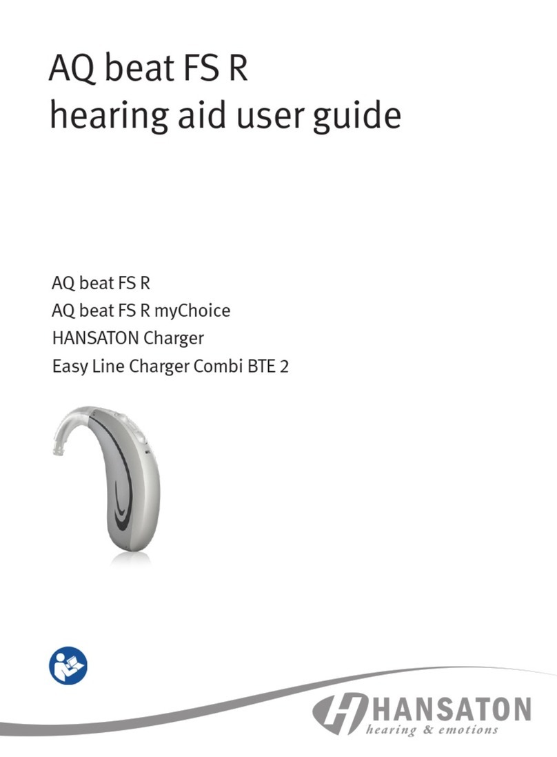 Hansaton AQ beat FS R User manual