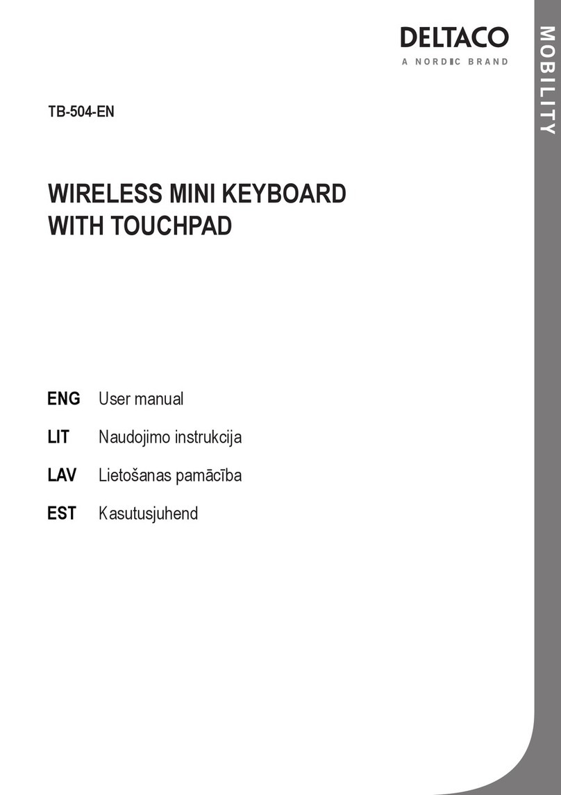 Delta TB-504-EN User manual