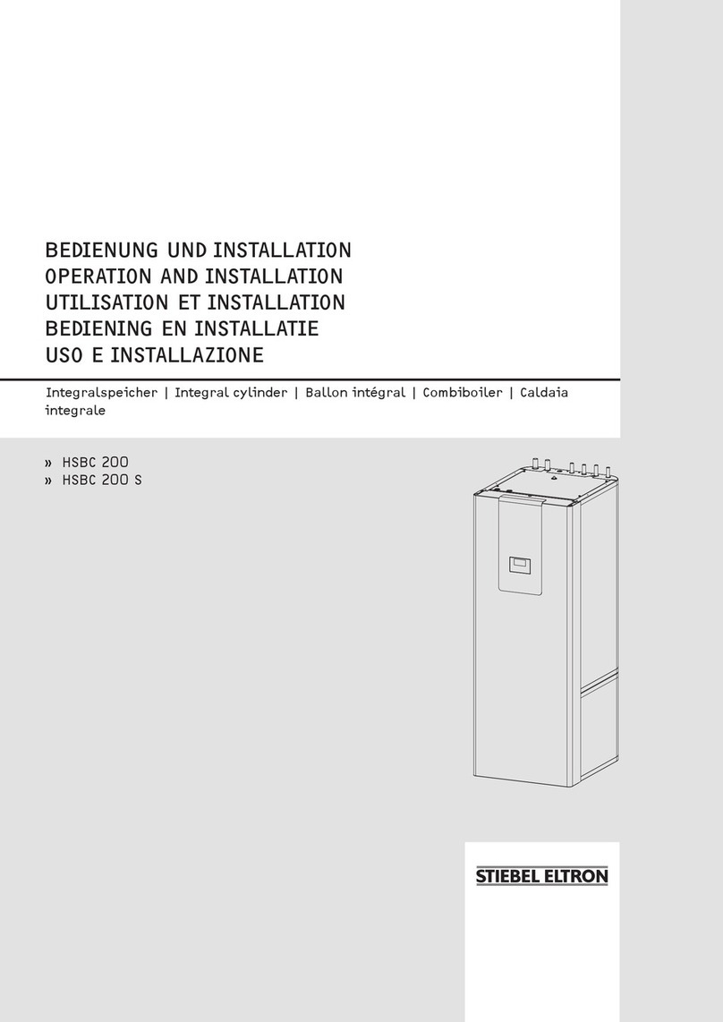 STIEBEL ELTRON HSBC 200 Operation and installation manual