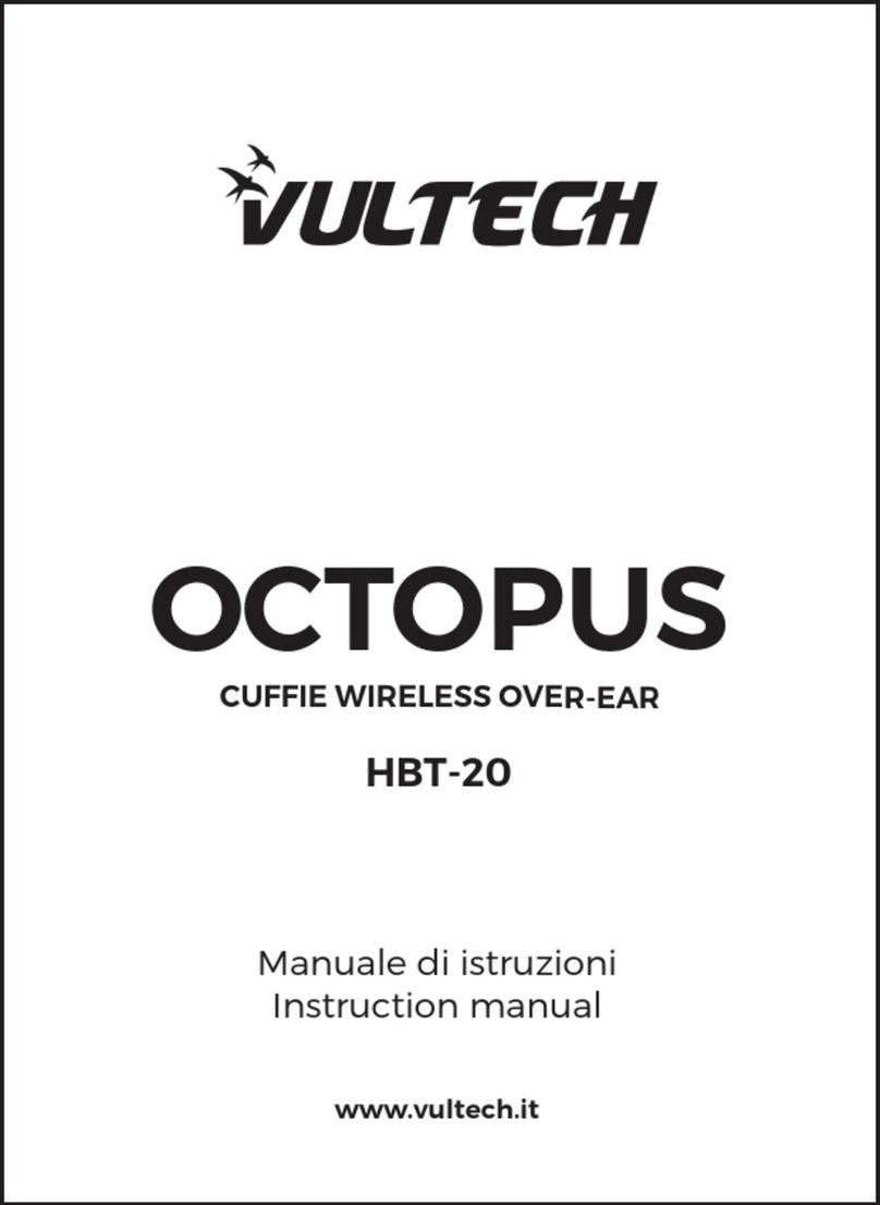 VULTECH OCTOPUS HBT-20 instruction manual