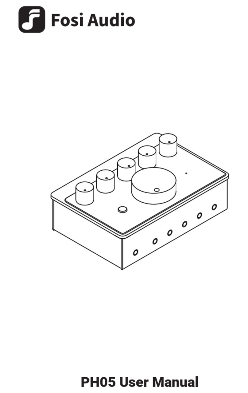 Fosi Audio PH05 User manual