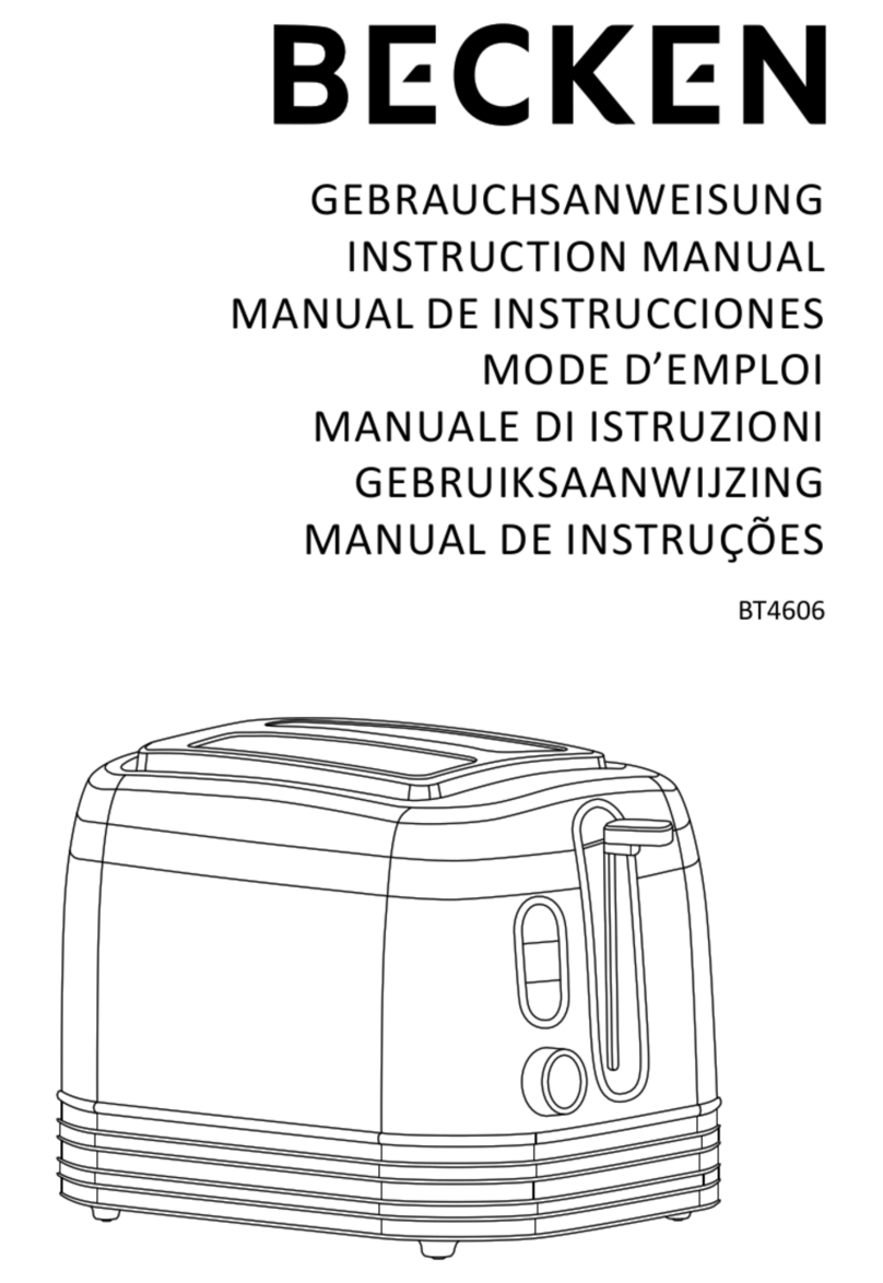 Becken TORRADEIRA BT4606 instruction manual
