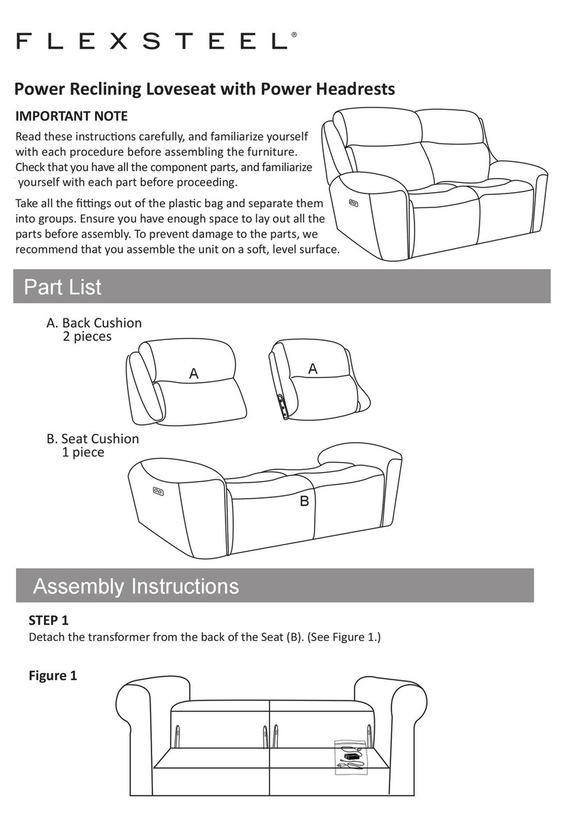Flexsteel home Easton 152060PH manual Flexsteel home Easton 152060PH manual