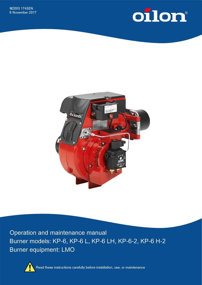 Oilon KP-6 User manual
