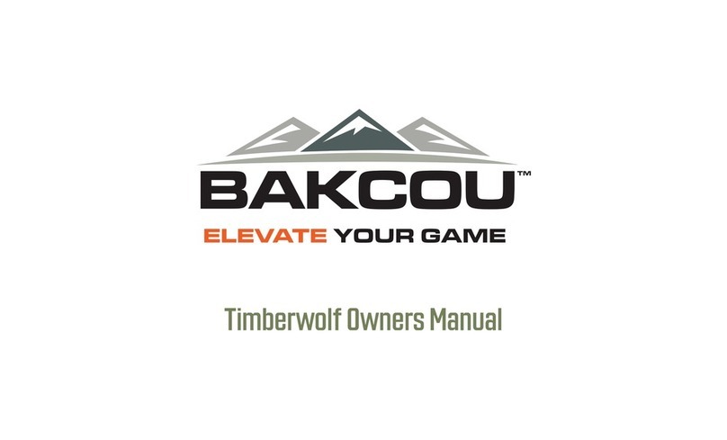 Bakcou TIMBERWOLF owner's manual