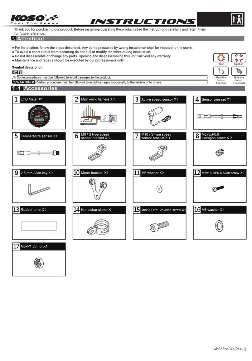 Koso TNT-05S D60 User manual