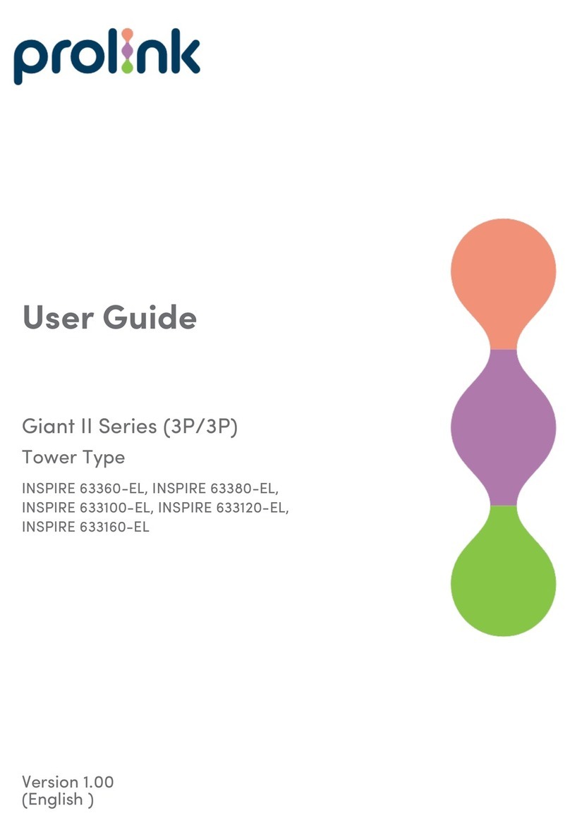 PROLiNK Giant II Series User manual PROLiNK Giant II Series User manual