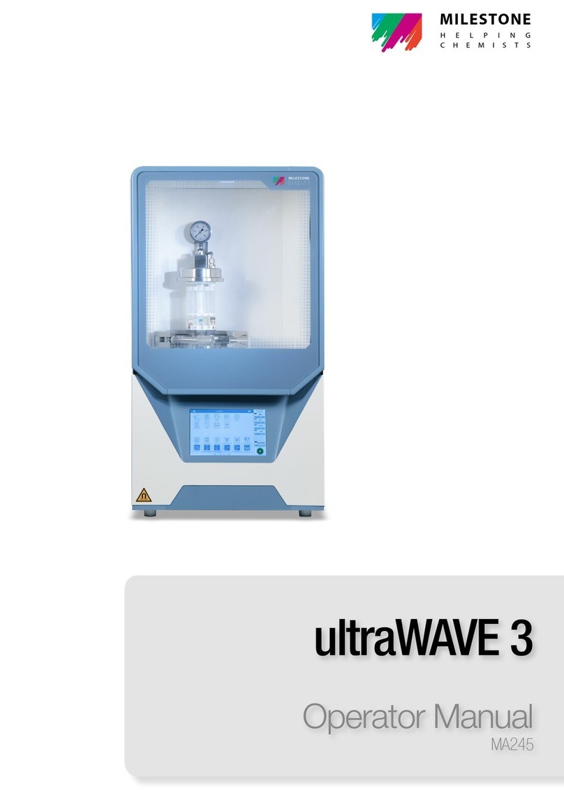 Milestone ultraWAVE 3 Operator's manual