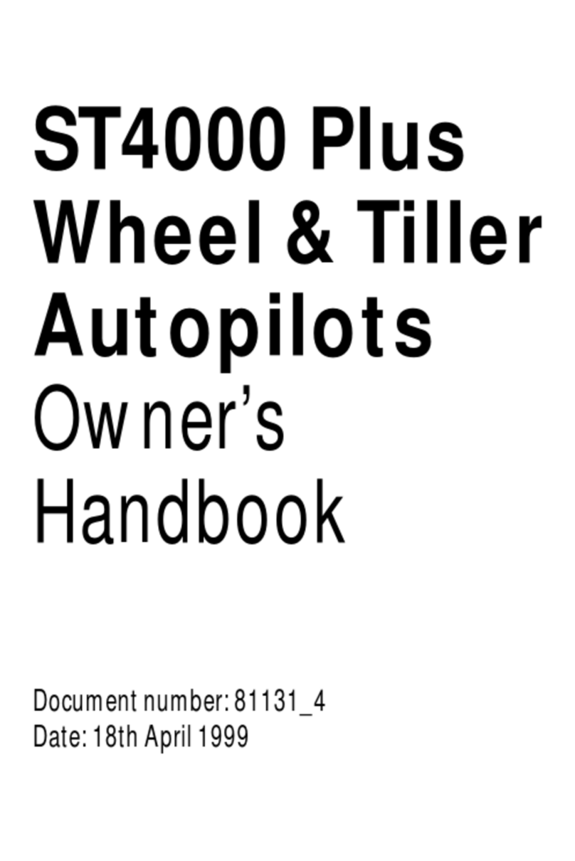 Raytheon Electronics ST4000 Plus Owner's handbook Raytheon Electronics ST4000 Plus Owner's handbook