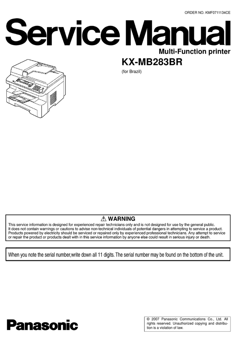 Panasonic KX-MB283BR User manual