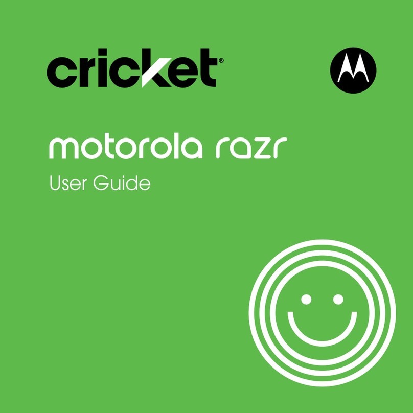 Motorola cricket razr User manual Motorola cricket razr User manual