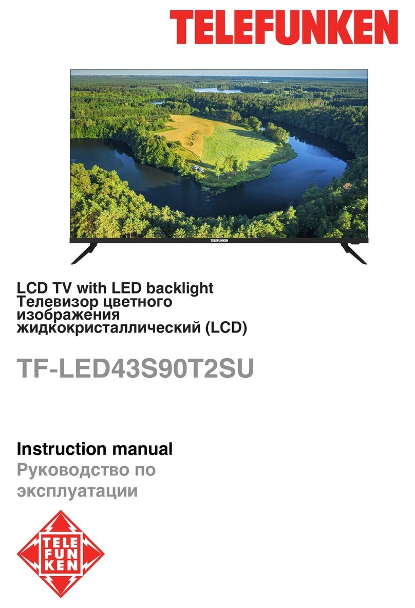 Telefunken TF-LED43S90T2SU User manual