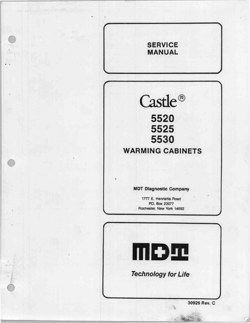 MDT CASTLE 5520 Service manual